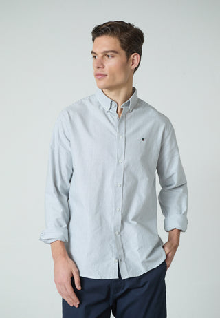 REDGREEN ANTON SHIRT LS (STRIPE) Shirt 1792 Dark Green
