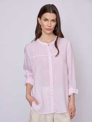 REDGREEN WOMAN Anna Shirts 141 Rose Stripe