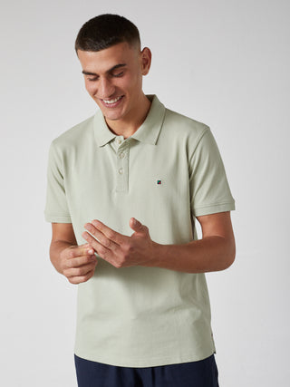 REDGREEN CARL POLO T-SHIRT SS Polo Green Pastel