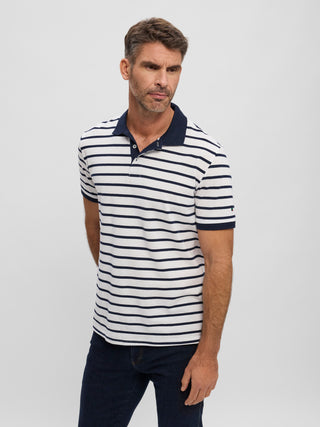 REDGREEN Carlton Polo Blue/White