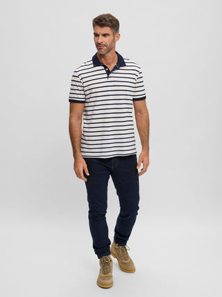 REDGREEN Carlton Polo Blue/White