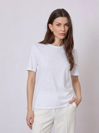 REDGREEN WOMAN Ciara Short Sleeve Tee Hvid