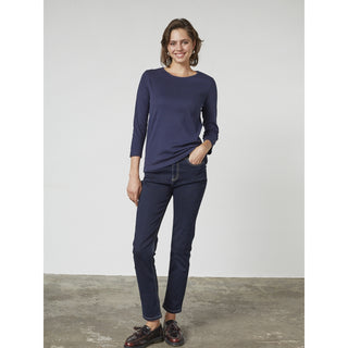 REDGREEN WOMAN Clarissa Long Sleeve Tee Long Sleeve Tee 068 Navy