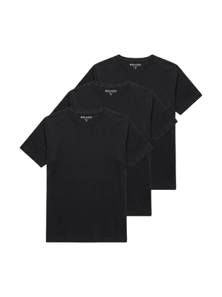 Amazon Redgreen Core 3-pack t-shirt T-shirt 0191 Black