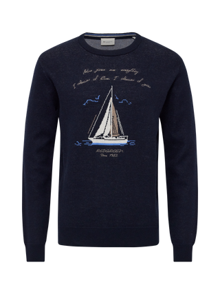 REDGREEN Jakob Knit 0692 Dark Navy