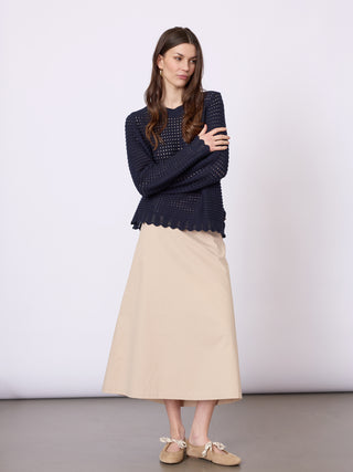 REDGREEN WOMAN Jordan Knit 068 Navy
