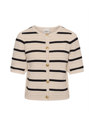 REDGREEN WOMAN Josie Knit 121 Ecru Stripe