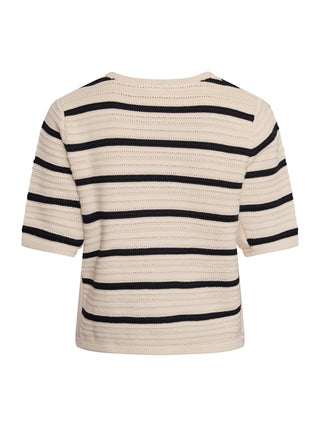 REDGREEN WOMAN Josie Knit 121 Ecru Stripe