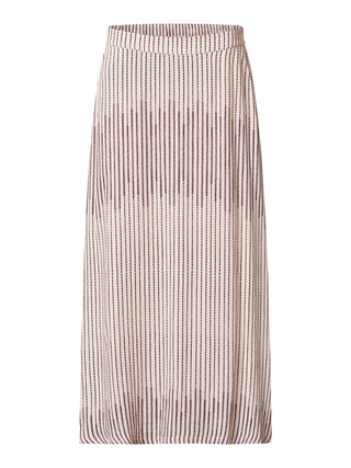 REDGREEN WOMAN Naja Print Skirts 385 Plum Pattern