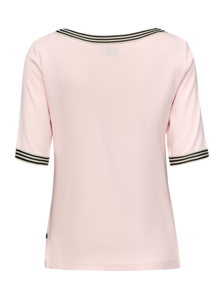REDGREEN WOMAN Snee T-shirt Short Sleeve Tee 041 Rose